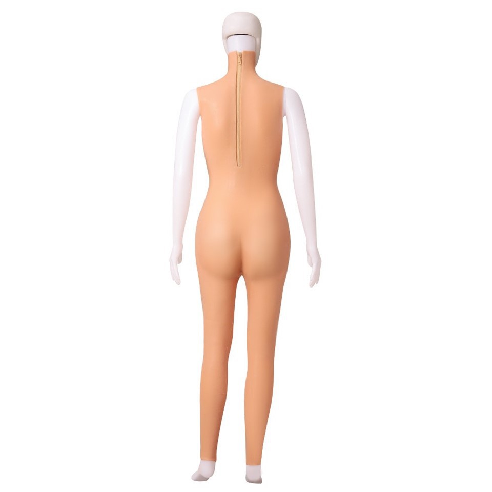 Sleeveless Silicone Body Suit